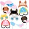 Big Dot of Happiness Derby Horse Race Photo Booth Prop Glasses, Masks, and Hat Accessories, Kentucky Party Decor - 10 Count Prop Sticks